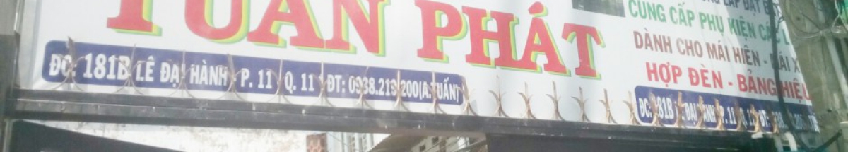 Mái xếp quận 1