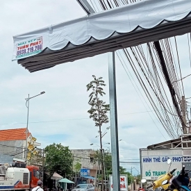 Mái xếp di động Tây ninh