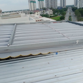 Mái xếp di động trảng bàng
