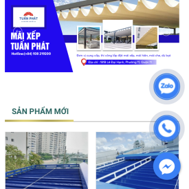 Thi công lấp đặt bạt xếp Quận 5