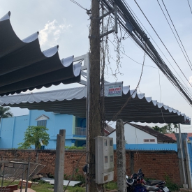 Mái xếp di động võ tấn đòi hậu nghĩa Long an 