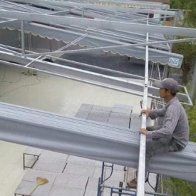 Mái xếp di động chợ hoaf Khánh Đức hoà Long an 
