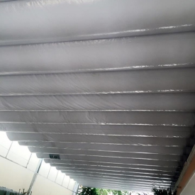 Mái xếp di động cầu viên hậu nghĩa 