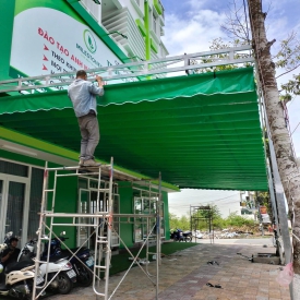 Mái xếp di động Nguyễn hữu đàm Quận 1