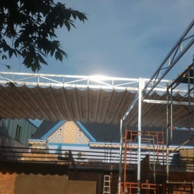 Mái xếp di động ấp 2 hậu nghĩa Long An 