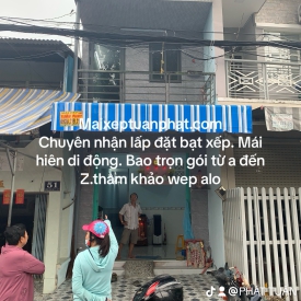 Mái Xếp Di Động 394 Quận Tân an 