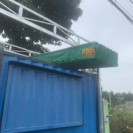 Mái xếp Tuấn phát. Công trình thực tế. Tây ninh 