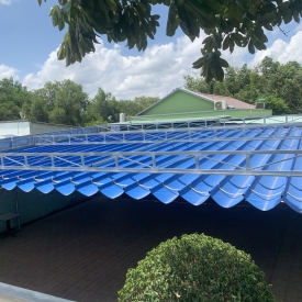 Mái xếp tuấn phát. 608 huyện Đức hoà Tây ninh 