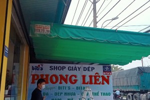 Bạt xếp che nắng mưa thông minh tỉnh Tây Ninh